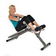 Stamina Ab/Hyper Bench Pro Foldable Fitness Machine with Padded Bench - grey - Thumbnail 2
