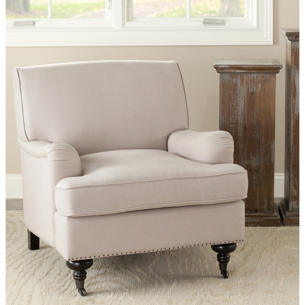 Safavieh Nottingham Taupe Club Chair