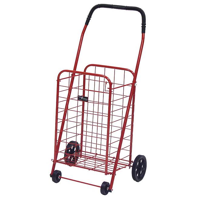 Mini Red Shopping Cart