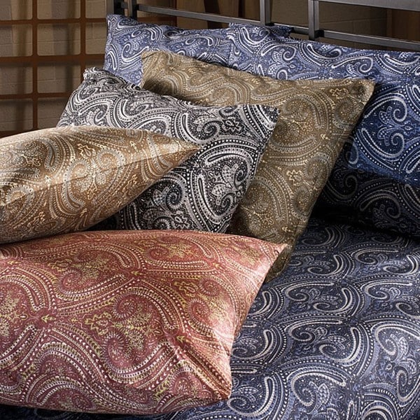 Harbour Paisley Queensize Microfiber Sheet Set Free Shipping On