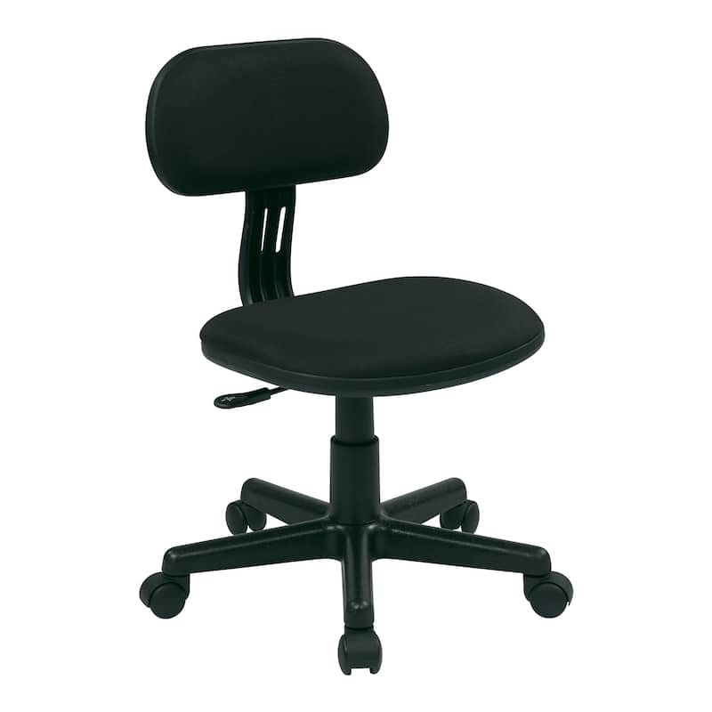 OSP Home Furnishings Student Task Chair - Black