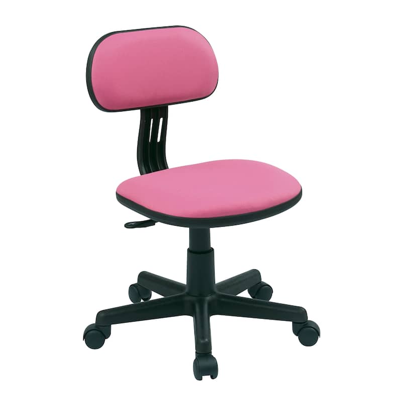 OSP Home Furnishings Student Task Chair - Pink