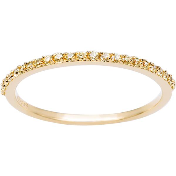 slide 1 of 4, Icz Stonez Sterling Silver Stackable Cubic Zirconia Ring Band