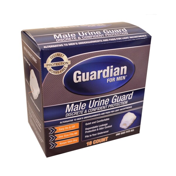 Shop Guardian Male Urine Guards (Pack of 10) Free Shipping On Orders