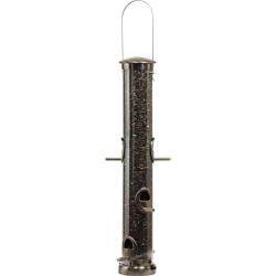 Download Shop Large Brushed Nickel Seed Tube Bird Feeder - Free ... Yellowimages Mockups
