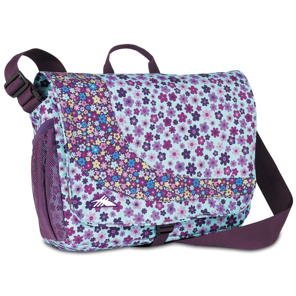 High Sierra Chip Messenger Bouquet/Wildflower Laptop Messenger Bag High Sierra Fabric Messenger Bags