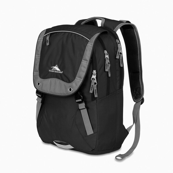 Shop High Sierra Asphalt Black/Charcoal Laptop Backpack ...