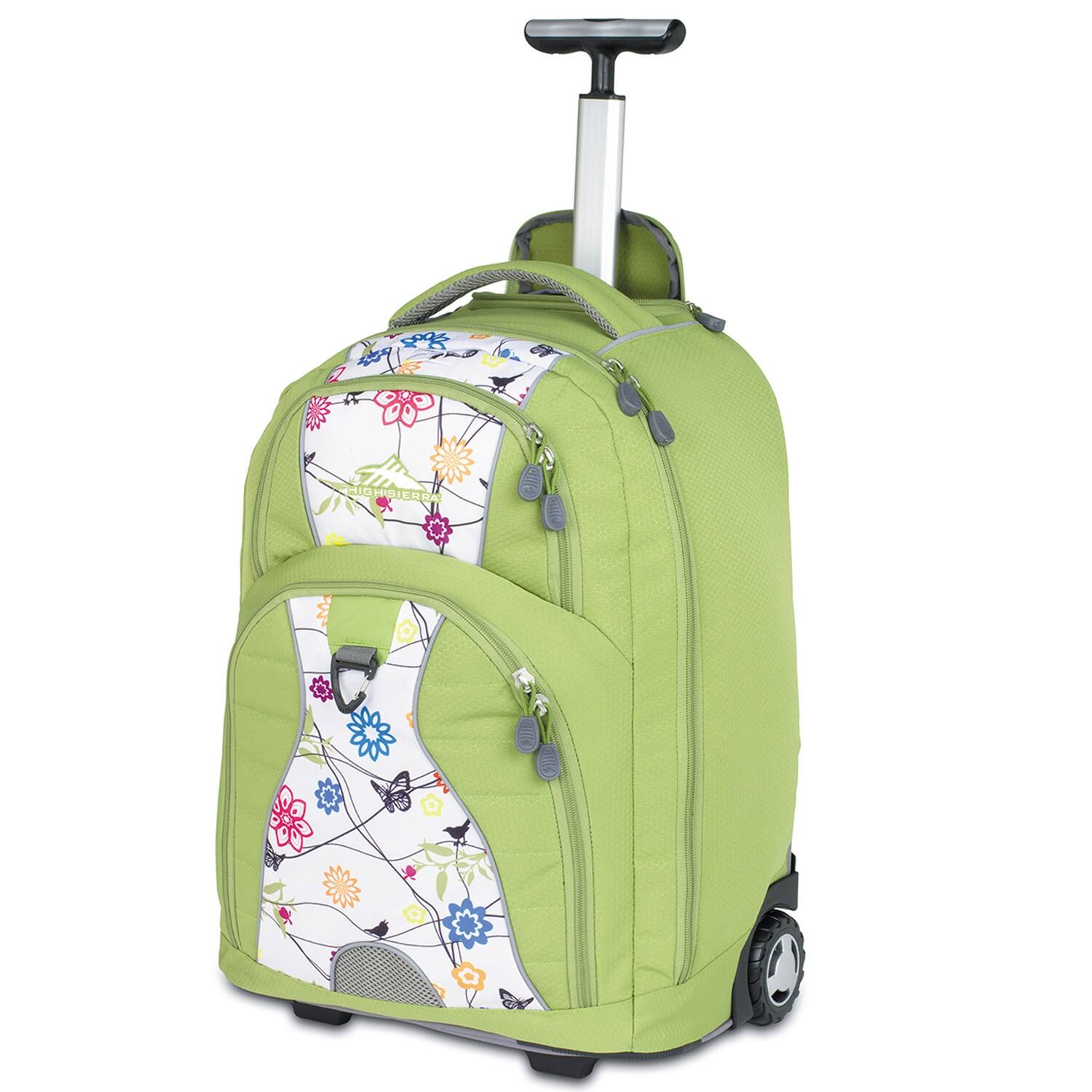 high sierra freewheel wheeled book bag backpack