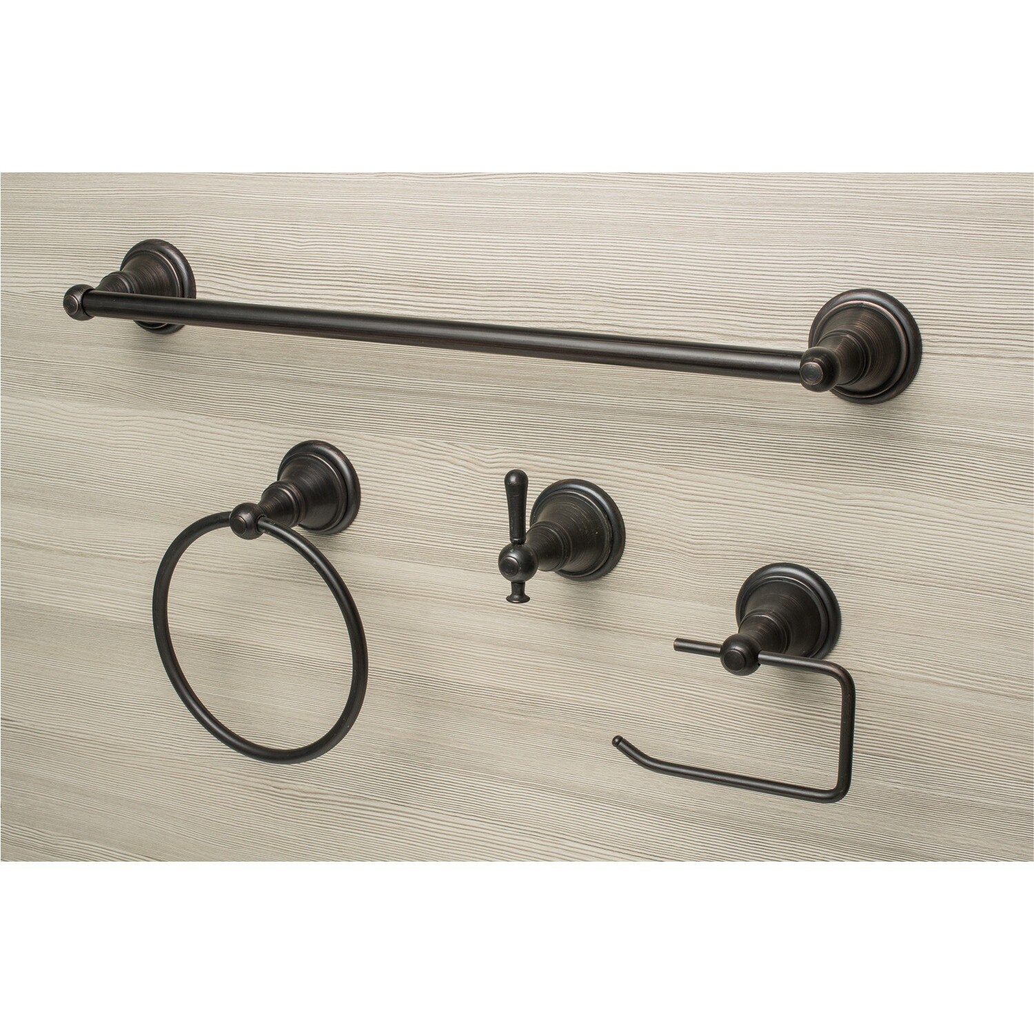 Sure-Loc Hardware Stockton 4 Piece Bathroom Hardware Set