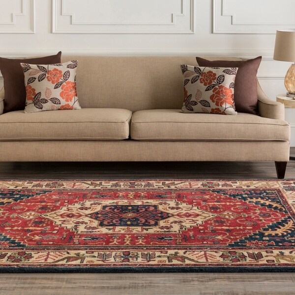 Hand-tufted Verona Semi-worsted New Zealand Wool Area Rug - 8' X 11'