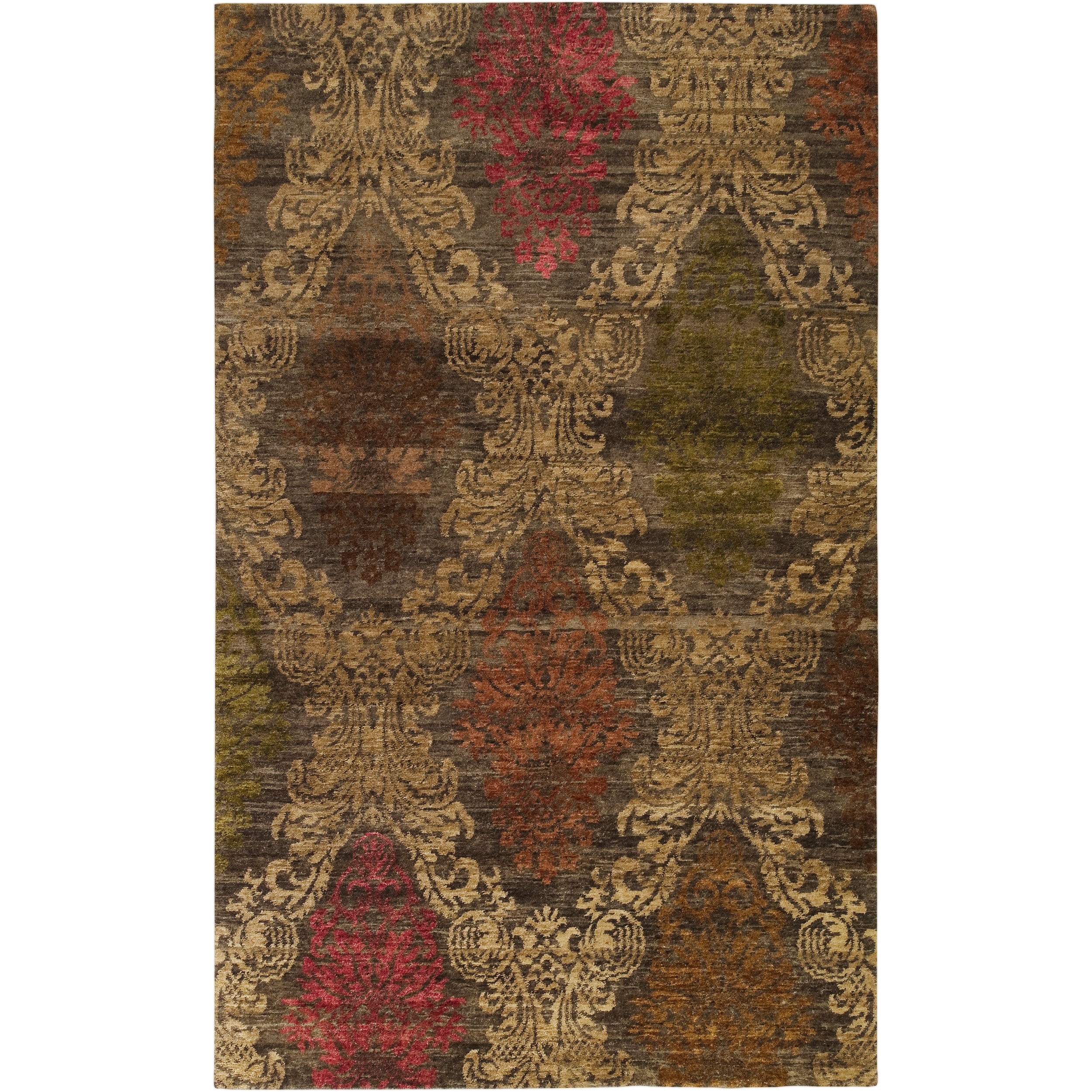 Hand knotted Tarbes New Zealand Wool Rug (8 X 11)