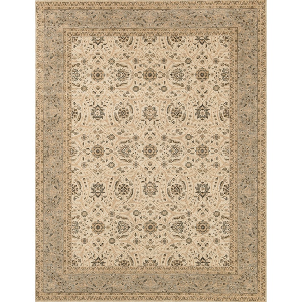 Dorchester Ivory/ Steel Rug (7'7' x 10'5') Alexander Home 7x9   10x14 Rugs