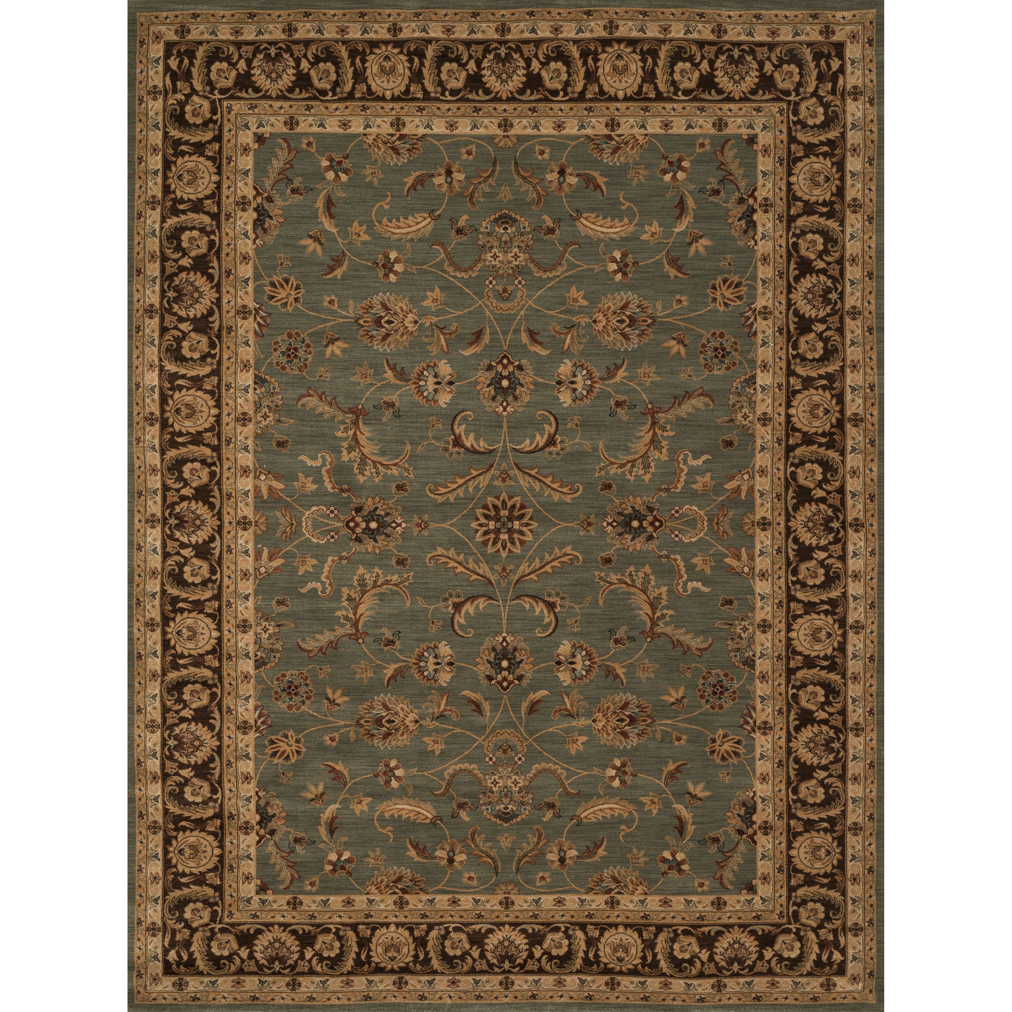 Dorchester Blue/brown Rug (39 X 56)