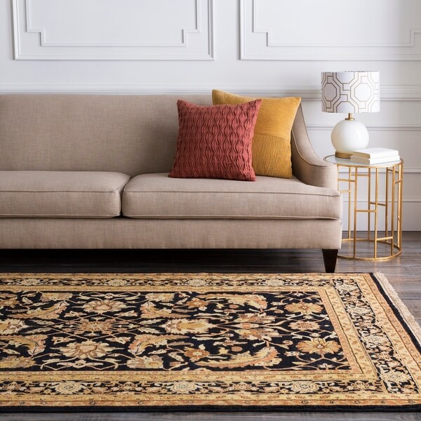 Hand-knotted Richmond Wool Area Rug - 9'6 x 13'6