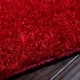 preview thumbnail 21 of 24, Hand-woven Raz Soft Plush Shag Area Rug (5' x 8') - 5' x 8' Red