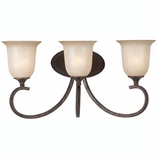 Triarch International La Costa English Bronze 3 light Fixture TRIARCH INTERNATIONAL Sconces & Vanities