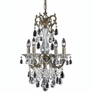 Triarch International Regal English Bronze 4 light Chandelier TRIARCH INTERNATIONAL Chandeliers & Pendants