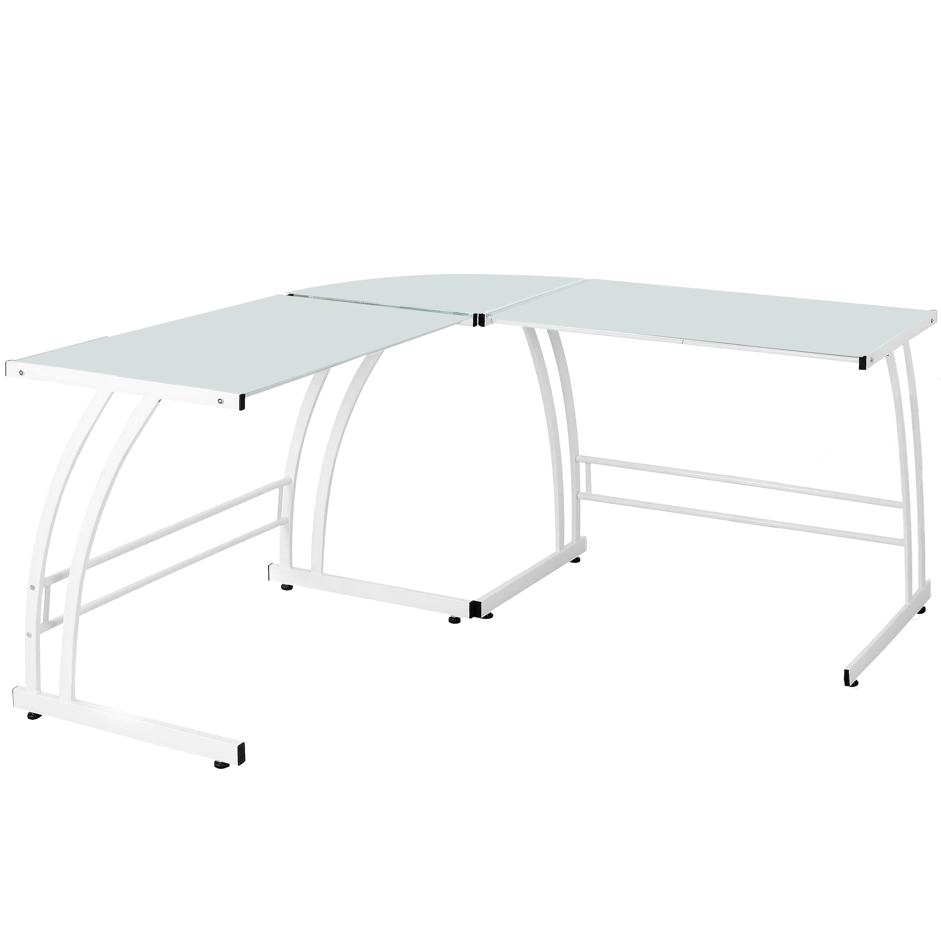 Shop Porch Den Foresthill Double Bit White Workstation Desk On