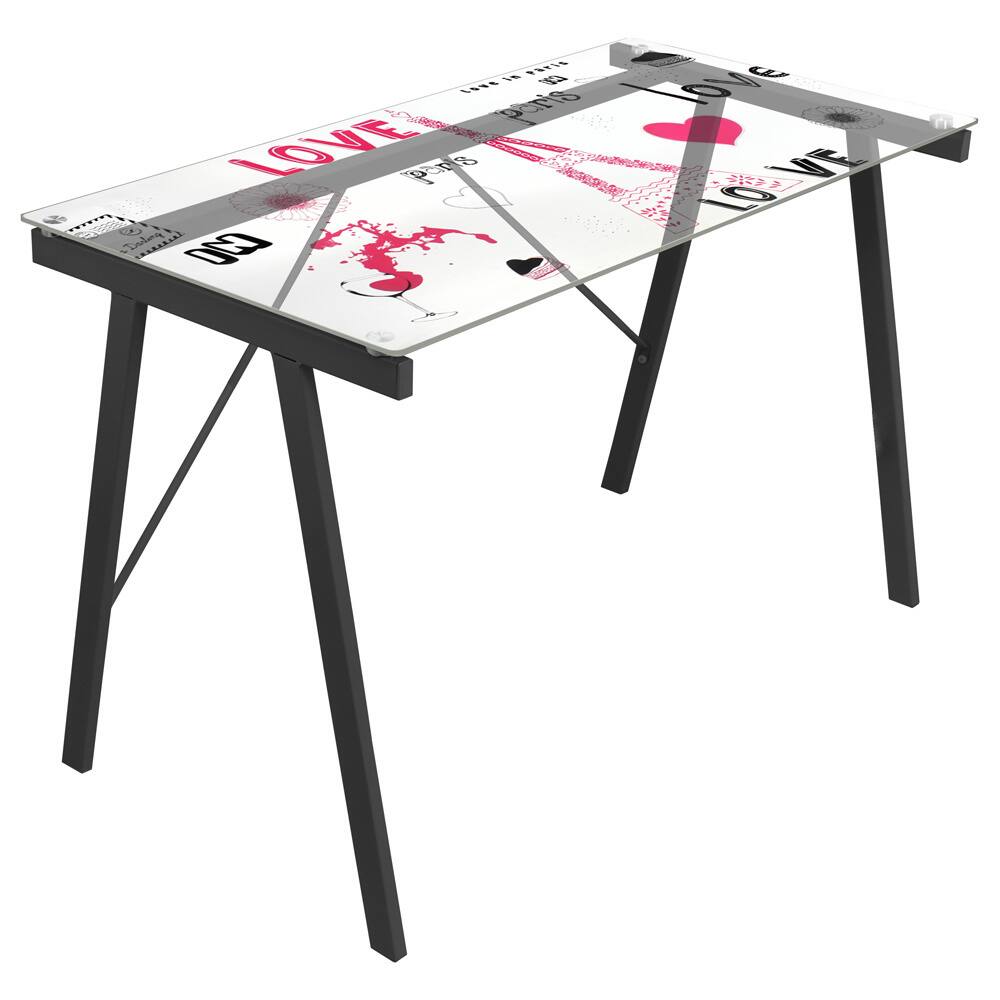 Love in Paris Office Desk/ Drafting Table