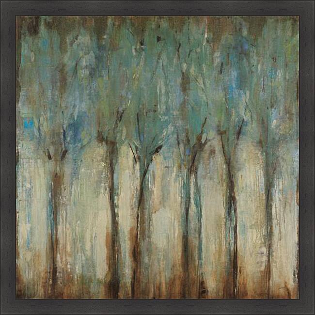 Liz Jardine 'Whispering Winds' Framed Print Art - Green