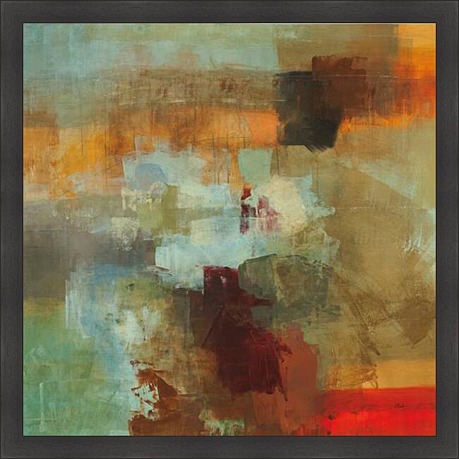 Randy Hibberd 'Big City II' Framed Print - Green