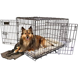 Copper dog sale crate medium