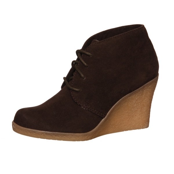 rampage wedge booties