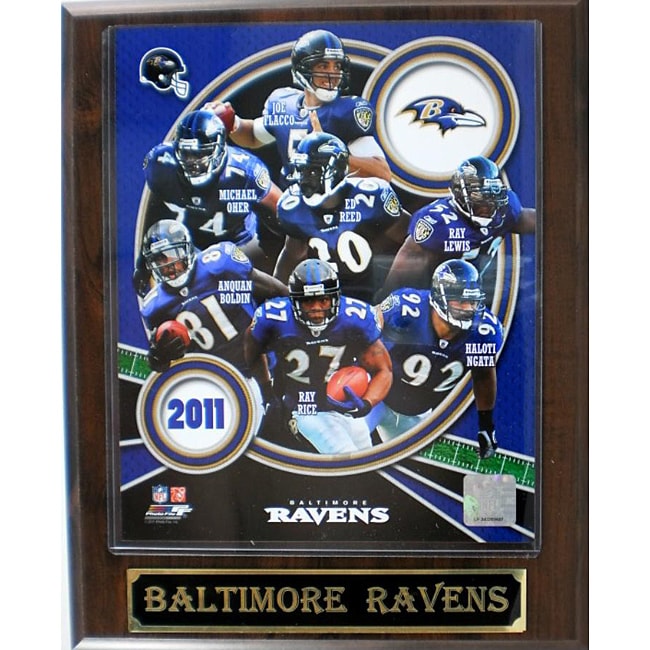 Baltimore Ravens Large 2011 Plaque