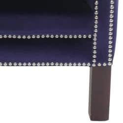 Safavieh Posh Royal Blue Arm Chair - 26.6" x 28.9" x 29.3"