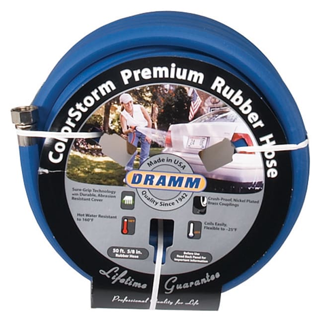 Dramm Colorstorm Premium Blue Rubber Hose