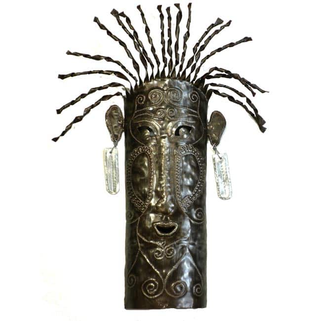 Recycled Mask of Life , Handmade in Haiti