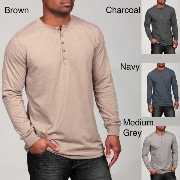 Grey Matter Concepts Men's Henley Shirt - Free Shipping On Orders Over ...