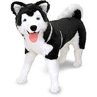 melissa and doug plush husky