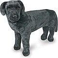 Melissa & Doug Plush Black Labrador