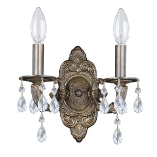 Sutton Venetian Bronze 2-light Wall Sconce