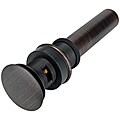 Premier Copper Products Overflow 1.5-inch Oil Rubbed Bronze Pop-up Bathroom Sink Drain