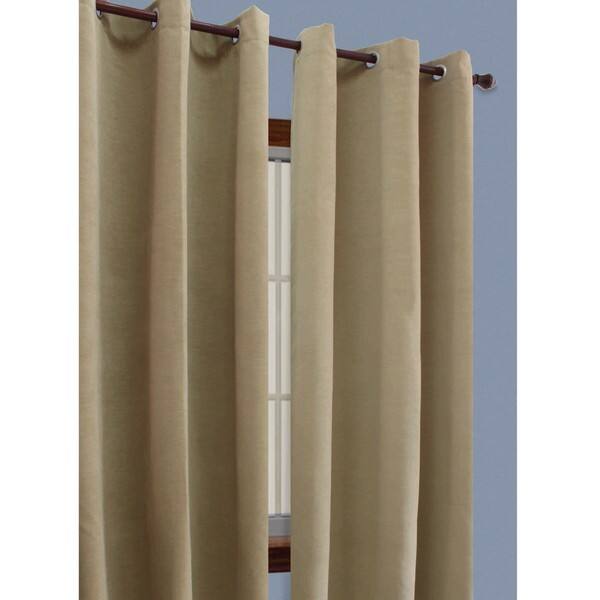 Shop Jenny George Designs Chenille 96 Inch Window Panels Set Of 2