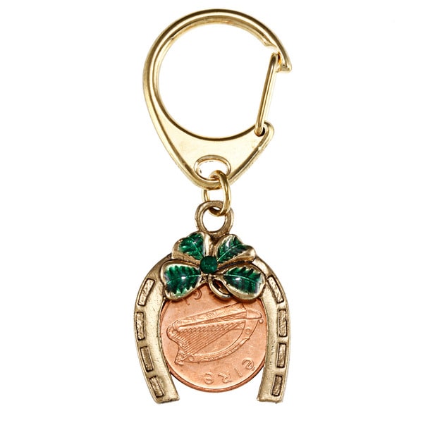 Shop American Coin Treasures Irish Penny Horseshoe Lotto Scratcher Key