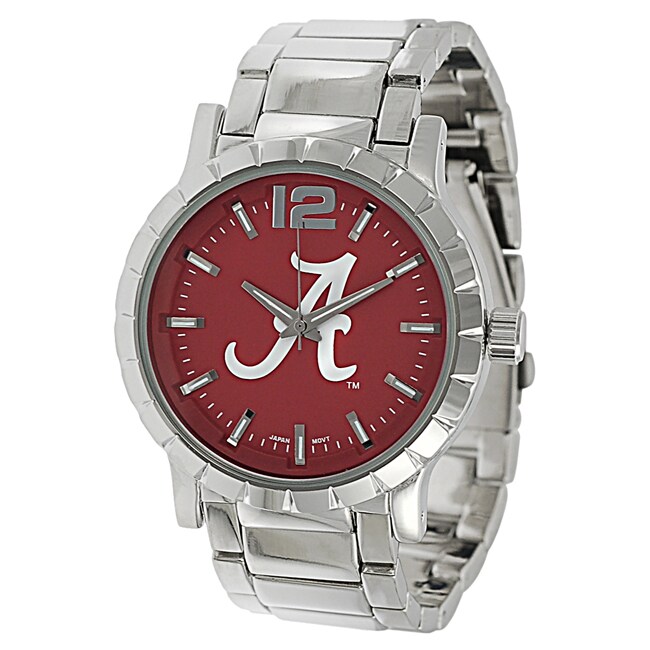 Geneva Platinum Men's Alabama Crimson Tide Link Watch - 14005491 ...