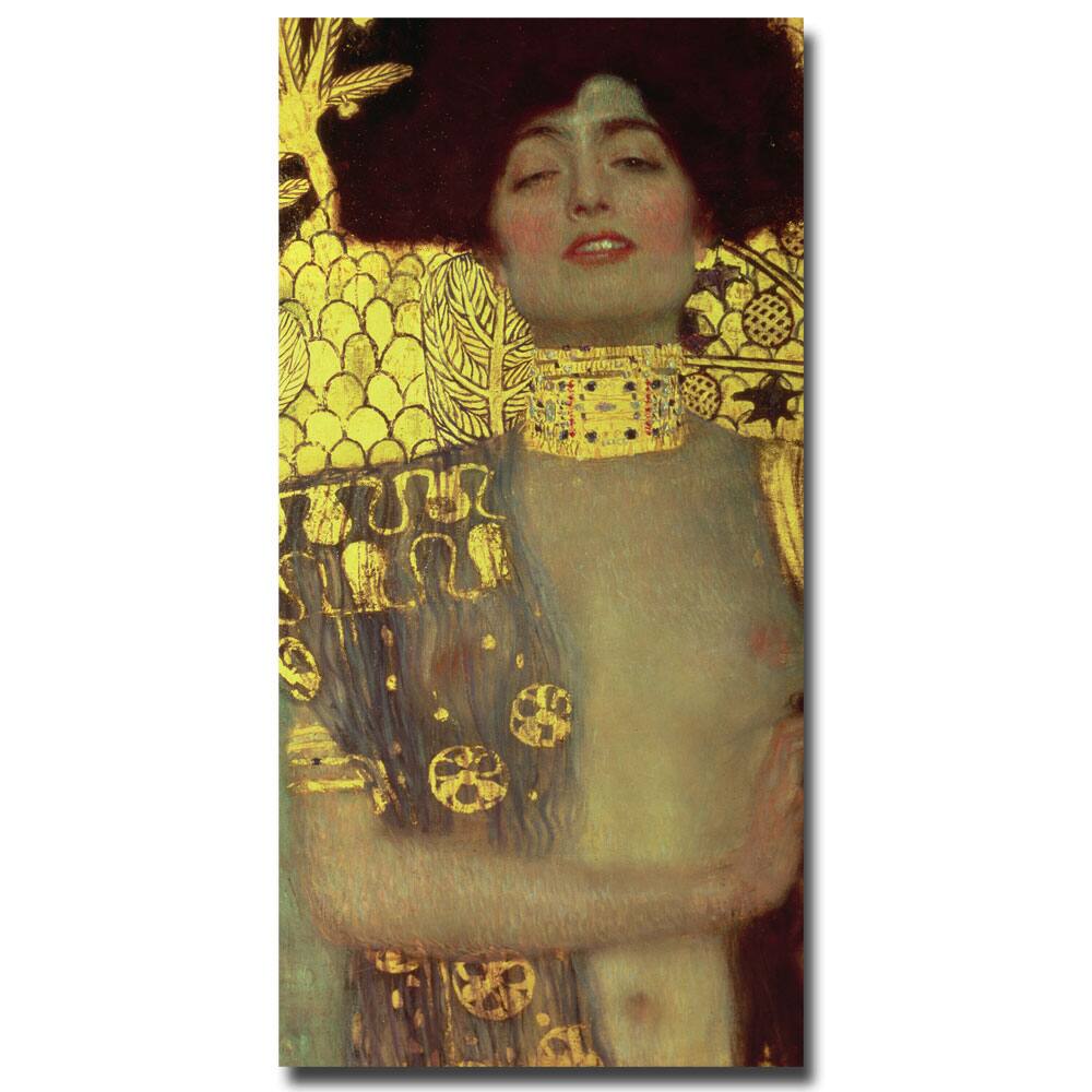 Gustav Klimt 'Judith' 1901' Canvas Art