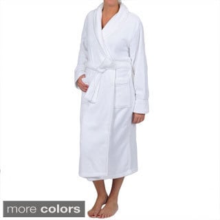 Classic Women's Short Satin Lounge Robe - 13141312 - Overstock.com ...