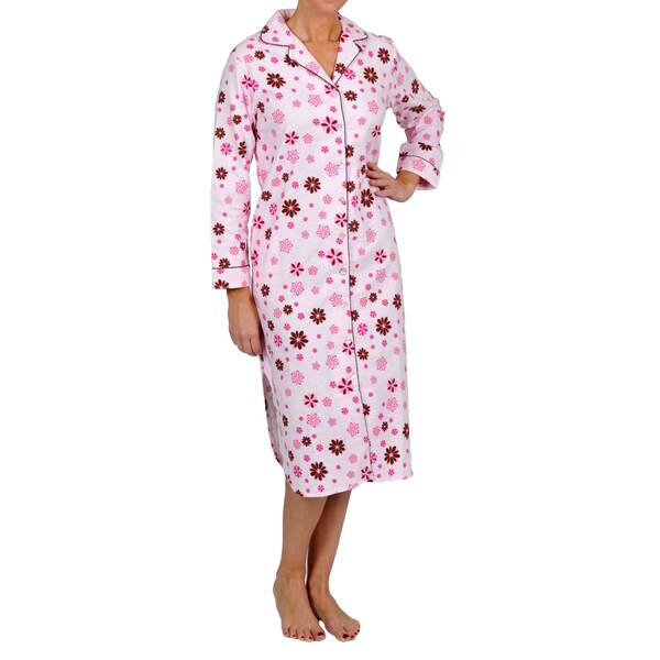 floral sleep shirt