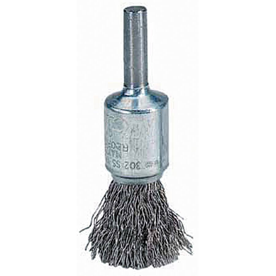 Crimped Wire Solid End Brush
