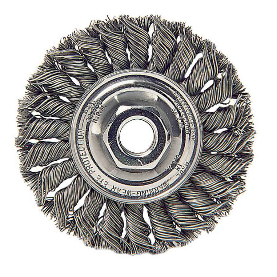 Dualife Standard Twist Knot Wire Wheel