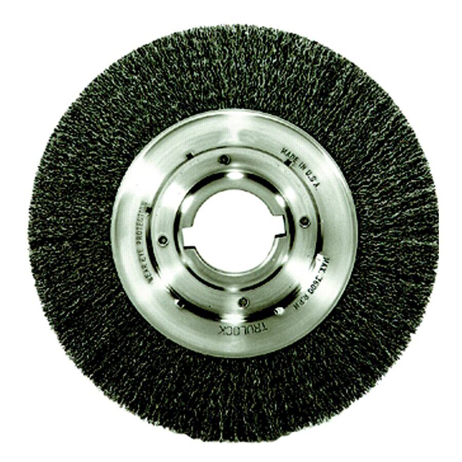 Trulock Medium-Face Crimped Steel Wire Wheel