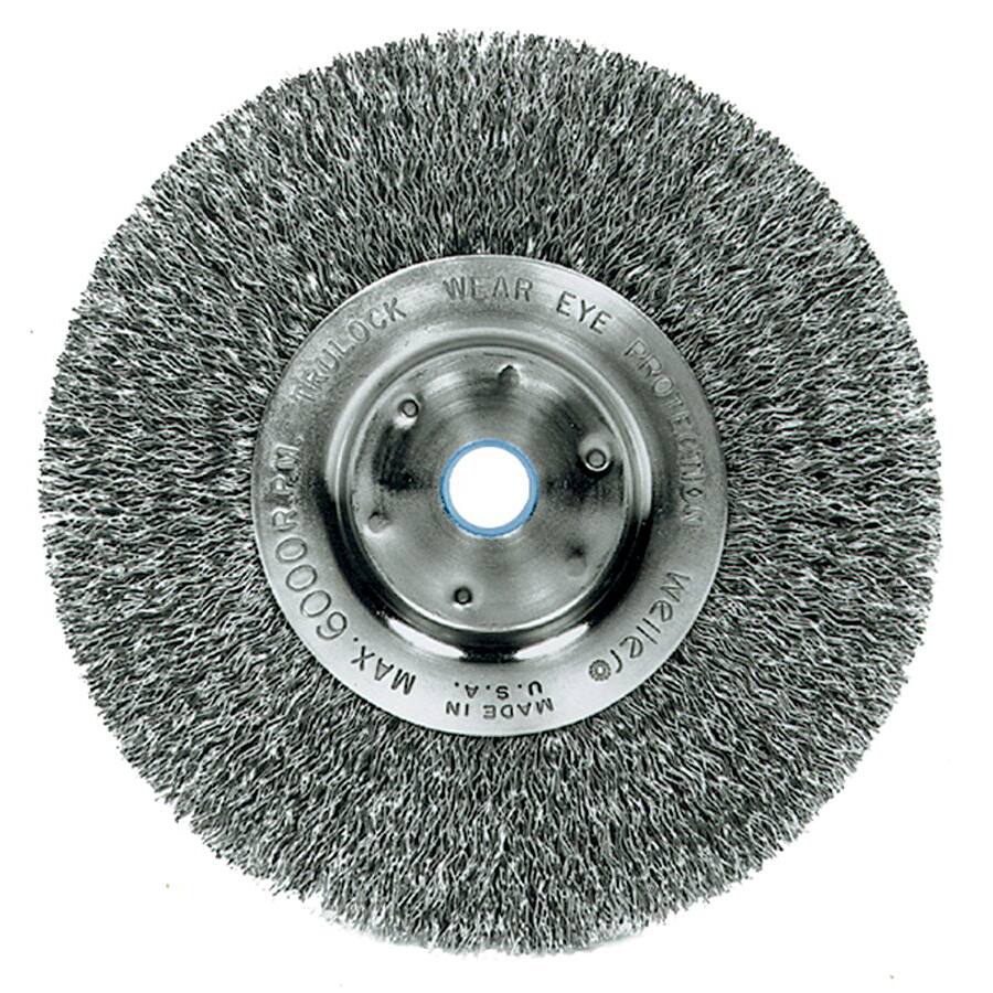 Trulock 6-Inch Narrow-Face Crimped Wire Wheel