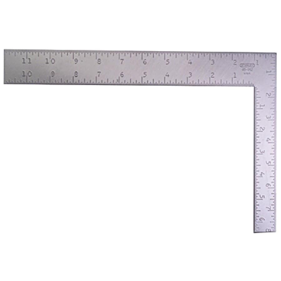 Flat Rafter Steel Square (SteelFinish BuffedMeasuring System InchType Frami)