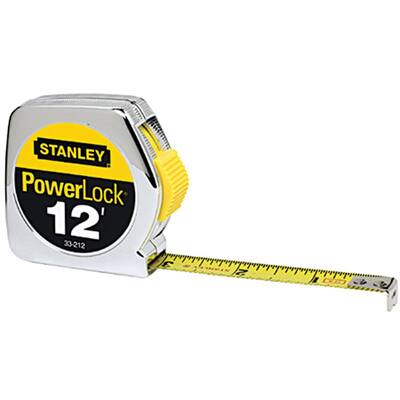 Stanley Yellow 12-foot Tape Measurer