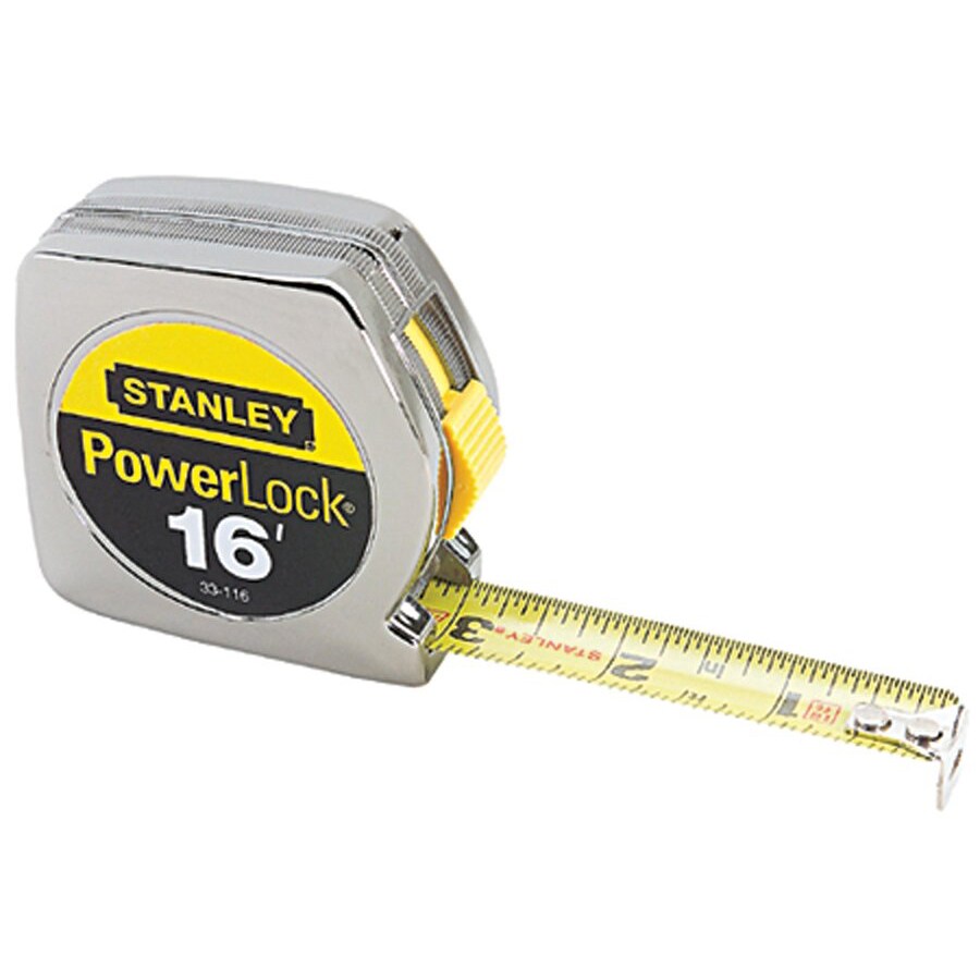 Stanley Taperule Yellow 16-foot Tape Measurer