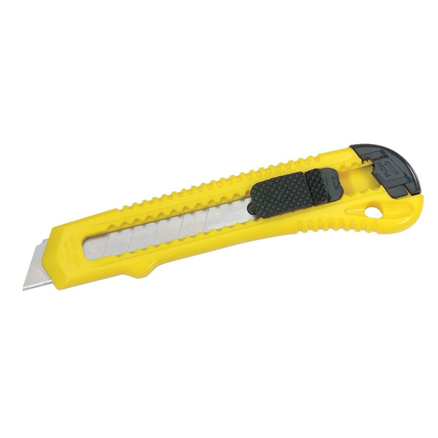 Yellow 18 mm Box Cutter (Bucket of 30)